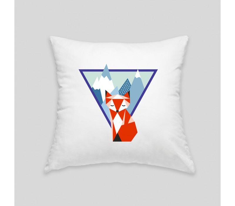 Mountain fox cushion