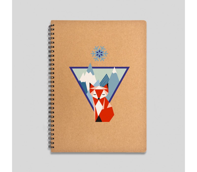 Mountain fox notebook