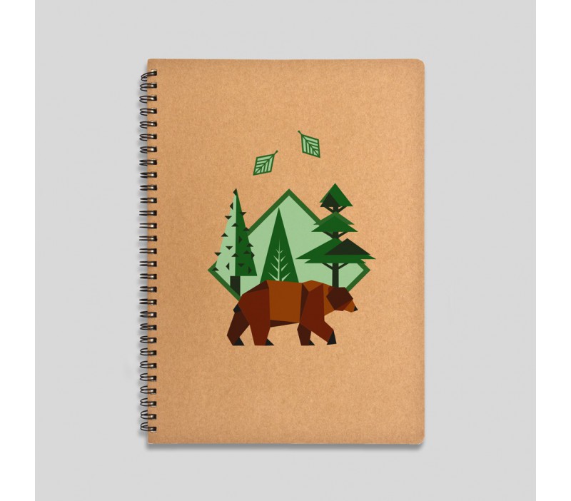 Mountain fox notebook