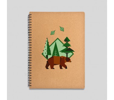 Mountain fox notebook