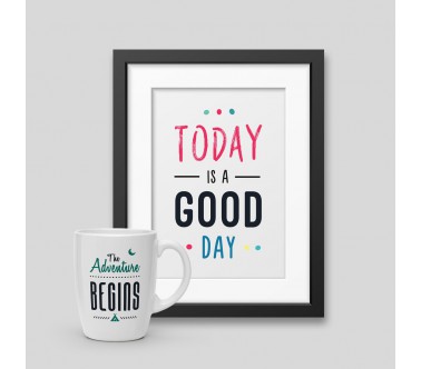 Pack Mug + Framed poster